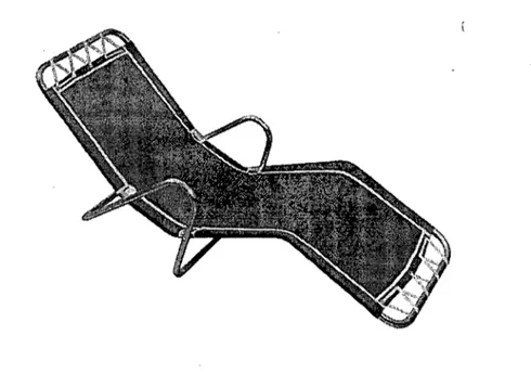 Figure 2:  «  Contour Lounge  Chair  »,  Dessinée  par Julien Hébert en  1953. 