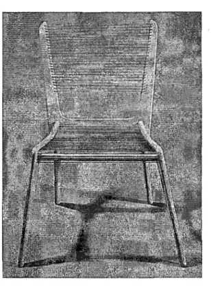 Figure 3 : Chaise  «  Nylon »,  créée  par Jacques Guillon en  1952. 