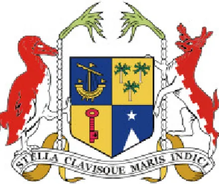 Tableau 3: Emblème et armoiries de la République de l’Ile Maurice 