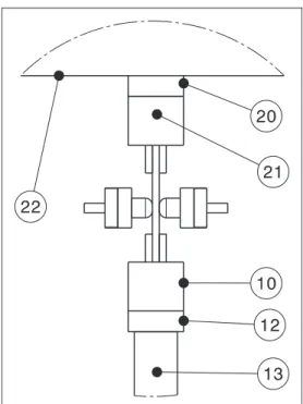 Figure 8. Extensometer attachment in second alternative.
