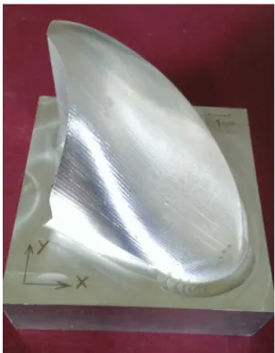 Figure 10. Machined part
