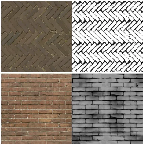 Figure 2: An example of the transformation process from texture to height map.