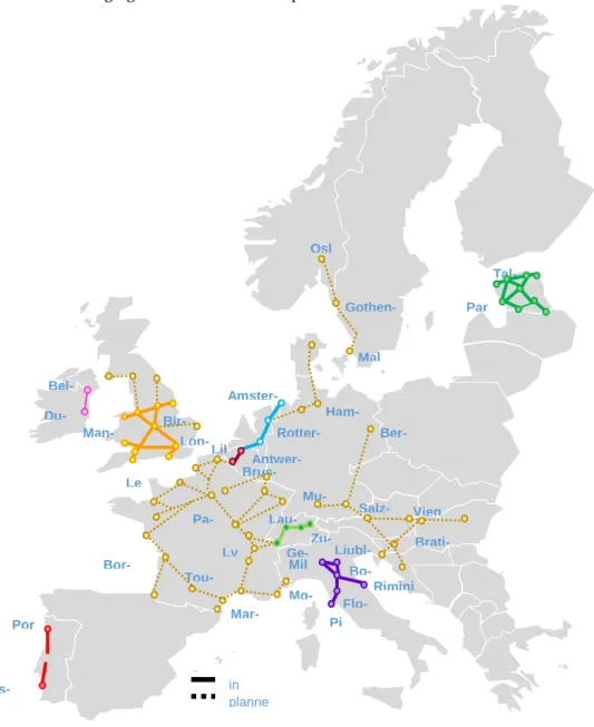 Figure 7. Fast-charging infrastructure in Europe 