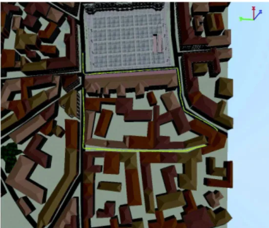 Fig. 3. Trajectory of the measurements campaign in the city of Toulouse.