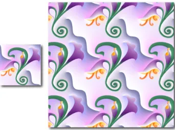 Figure 14: Seamless diffusion textures via non-local constraints.