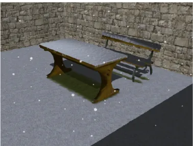 Figure 2.5 – Simulation avec la méthode de Reynolds et al. [35].