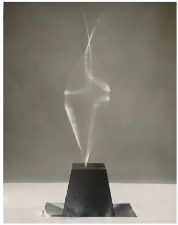 Figure 1. Harmonic, Len Lye (1960). Reproduit avec l’au- l’au-torisation de la Len Lye Foundation Collection,  Govett-Brewster Art Gallery.