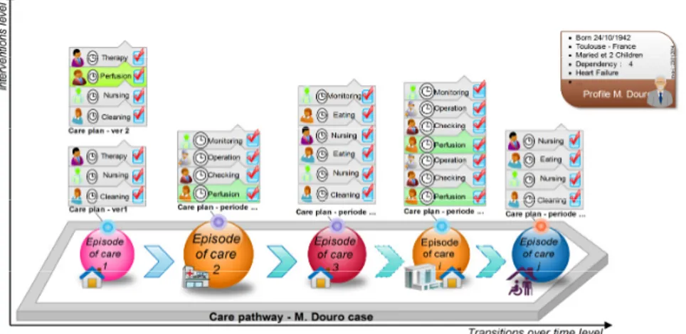 Fig. 1. Care coordination levels 