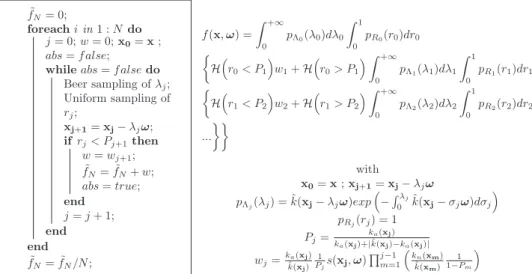 Fig. 3. The generalized null-collision algorithm in which there is no more constraint on the k ^ field