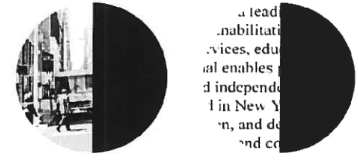 FIG. 2.3 — Un exemple de DMLA nous perdons le centre du champ de vision [10]