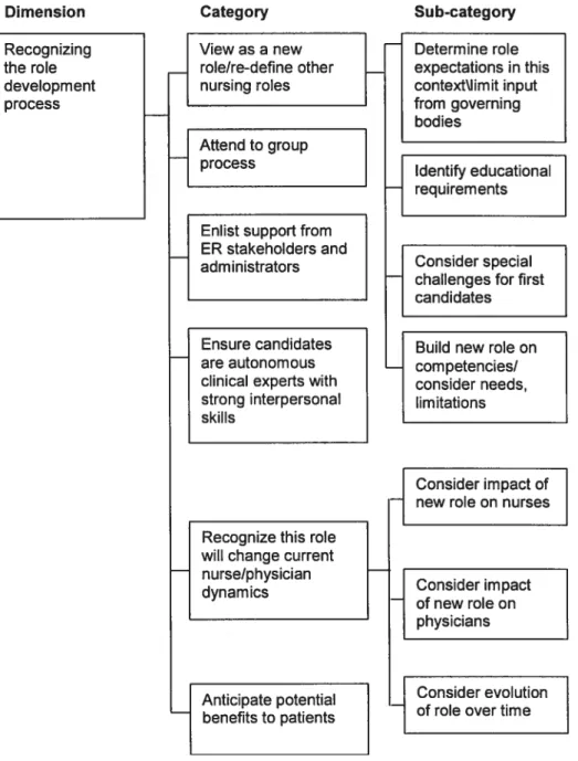 Figure 2 — Conceptualïzatïons of Role Development Process