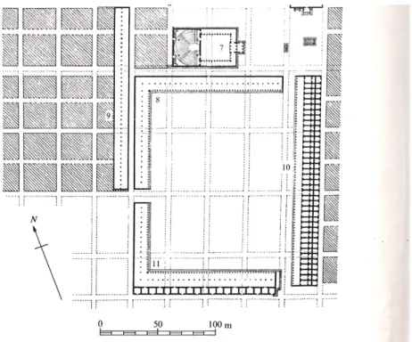 Fig. 8: Plan of South Market at Miletus. 