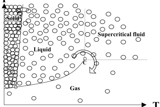Figure 1 – Phase diagram of a pure substance 