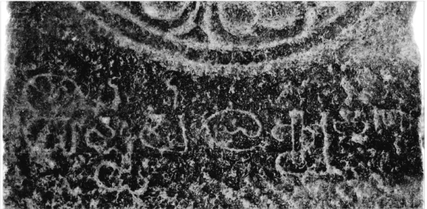 Fig.  12.  Inscription de Vayalur, début du  vinc siècle (cliché :  Emmanuel Francis)