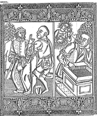 Fig. 44 : Ésope aux pieds de Crésus (N16).