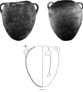 Fig. 3. Amphores de Sant’Imbenia (Sardaigne),   d’après Bernardini et al. 1997 et Oggiano 2000, 253, fig