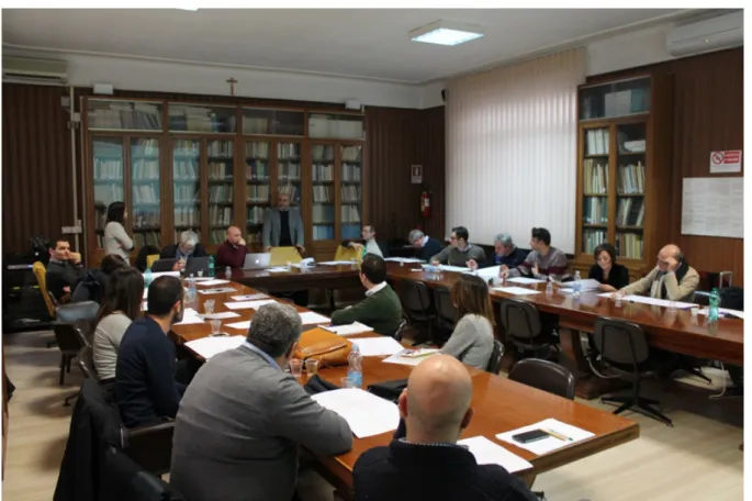 Fig. 5 The P-KCP one-day generative workshop hosted by the Consortium of Capitanata