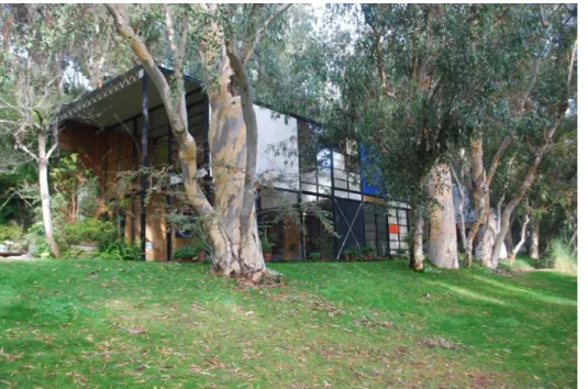 Figure 4 : Residence of Charles and Ray Eames (1949), Pacific Palisades,  California. 