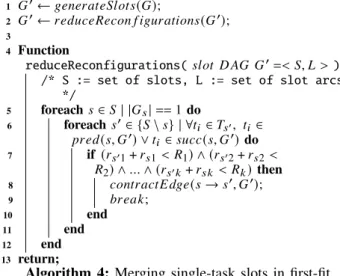 Fig. 3. Reducing the makespan of Fig. 2g as described in Algorithm 4.
