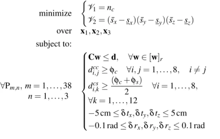 Fig. 7 illustrates the minimum degree of constraint satisfaction introduced in [9]