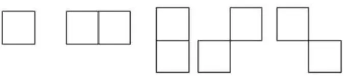 Fig. 4: The Hilbert-Peano scan for squared images of size 2, 4, 8, 16, 32 and 64 pixels ˆw = argmin w ∈Ω " X s∈C 1 ψ 1 s  + X (s,t)∈C 2 ψ 2 s, t   (15)