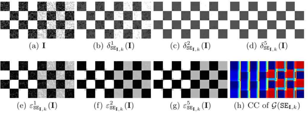 Fig. 4. Half-chessboard pattern example is a 48×96 binary image where each square has 144 pixels