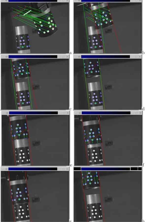 Figure 8: Insertion task: the goal is to insert the cylinder on robot end-effector onto an- an-other cylinder