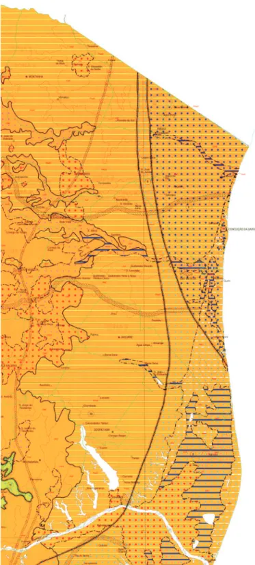 Figura 7 – Parte B da Figura 5 do Mapa das Unidades Naturais.