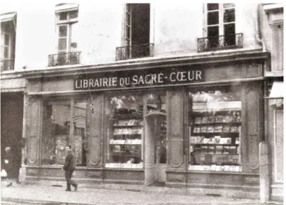 Figure 2. La librairie du Sacré Cœur avant qu'elle ne devienne la Librairie Decitre. Coll