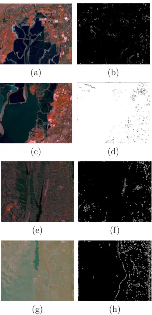 Figure 4.1: Cluster-shade average feature segmentations