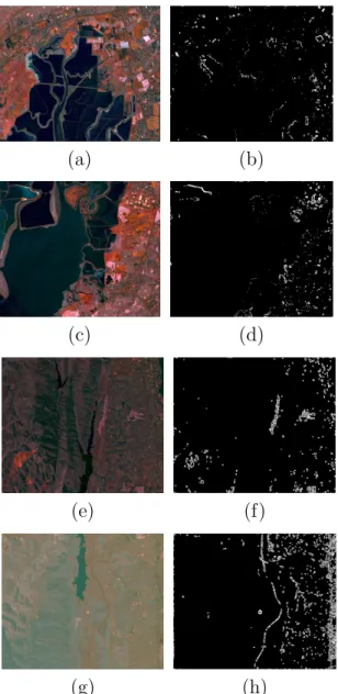 Figure 4.2: Cluster-shade variance feature segmentations