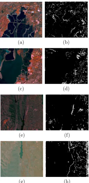 Figure 4.3: Cluster-prominence average feature segmentations