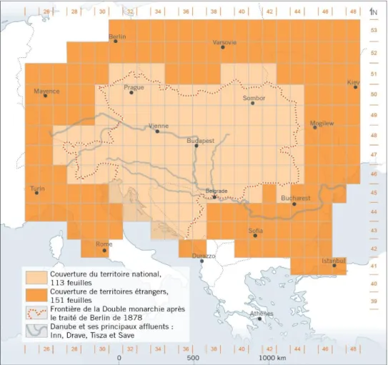 Figure 1. Une carte qui prépare l'expansion de l'Empire 