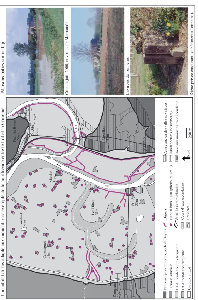 Fig. 7 – Stratégies d’adaptation individuelles del’habitat face aux inondations de la Garonne