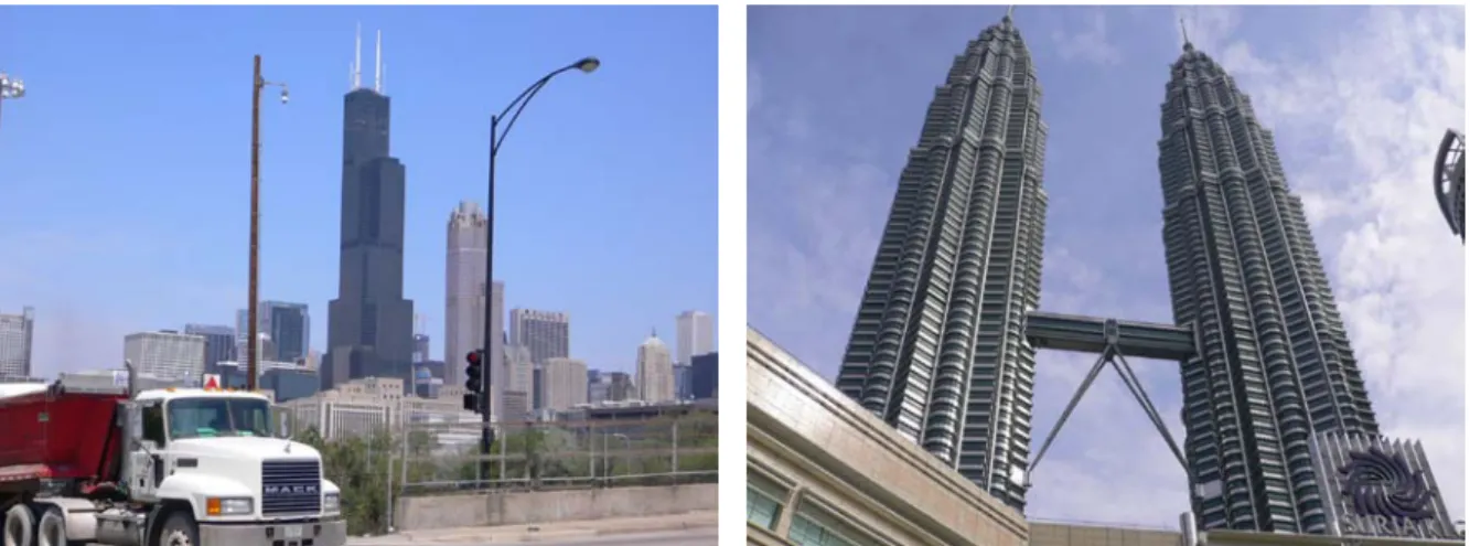 Figure 3 : Les Petronas Towers Kuala Lumpur, 2005, C. Didelon 
