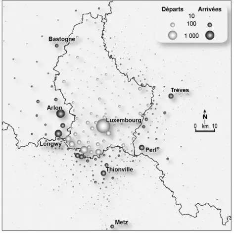 Tableau 1 – Impacts de l’éloignement résidentiel sur les déplacements quotidiens 