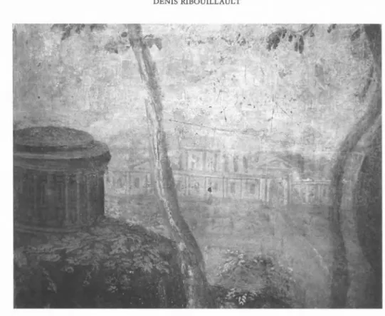 Fig.  9.  Veduta  della  villa  di Manlio  Vopisco  (Tivoli,  villa  d'Este:  salone,  parete nord-est)