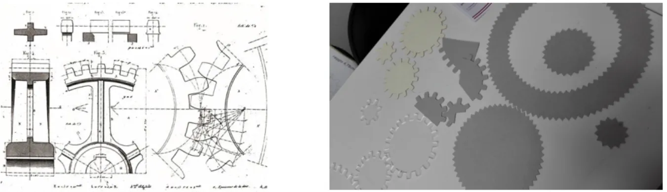 Figure 9. Plate from Armengaud, J.E, &amp; Armengaud, C. A (1854) “The practical  draughtsman's
