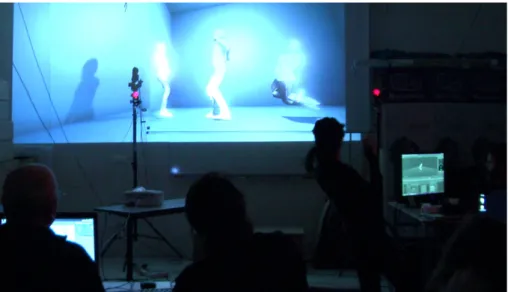 Figure 1 : Performance atelier Creatic janvier 2016