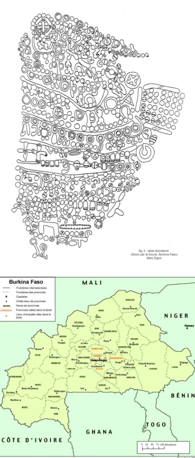 Figure 2. Burkina Faso, lieux  d’enquête 