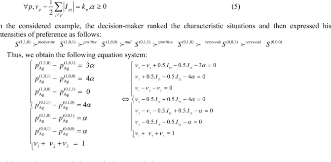 Table 2 summarizes the elementary and aggregated performance expressions for the set of considered situations