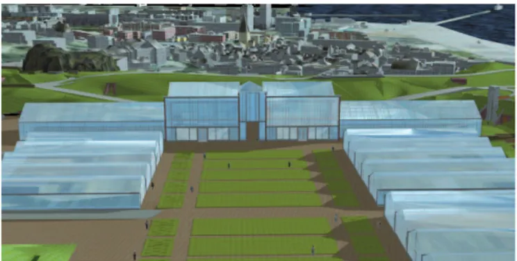 Figure 13. Un aperçu du futur outil web de visualisation du Havre en 3D.