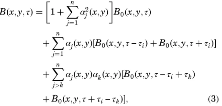 Fig. 2. (Color online) The Fourier transform when (a) the fiber supports two HOMs LP 11 and LP 02 and (b) when three HOMs are supported: LP 11 , LP 21 , and LP 02 .