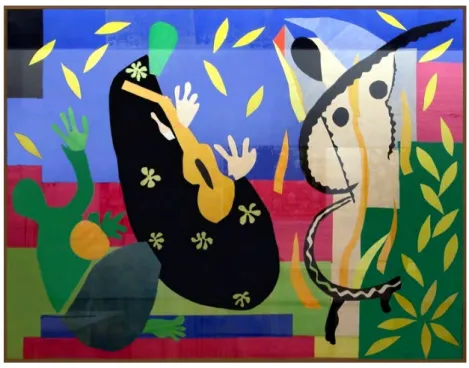 Figure 2 -  2. Henry Matisse  La Tristesse du roi. 1952. 