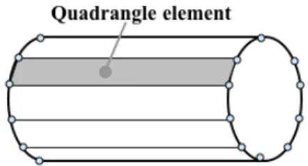 Figure 13: Cooling-channel surface meshing Our temperature homogeneity constraint here is: