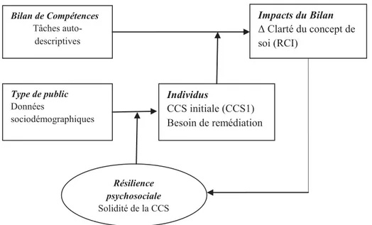 Figure 3. Proposition de modélisation des effets des tâches descriptives sur la CCS  