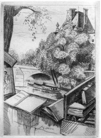 Illustration  de  Fernand  Siméon  pour  le  roman  d’Anatole  France,  Le  Crime  de  Sylvestre  Bonnard,  1881 6 
