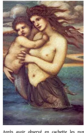 Figure 2. — Edward Burne-Jones, A Mermaid, c. 1857.