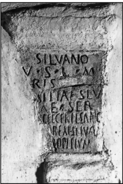 Fig. 16 - Villars, dédicace à Silvain (ILN-4, 85).