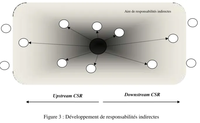 Figure 3 : Développement de responsabilités indirectes 